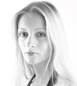 woman portrait not smiling